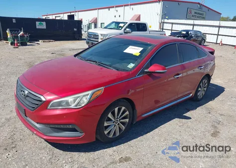 2017 Hyundai Sonata Sport from USA, damaged, VIN 5NPE34AF9HH577020